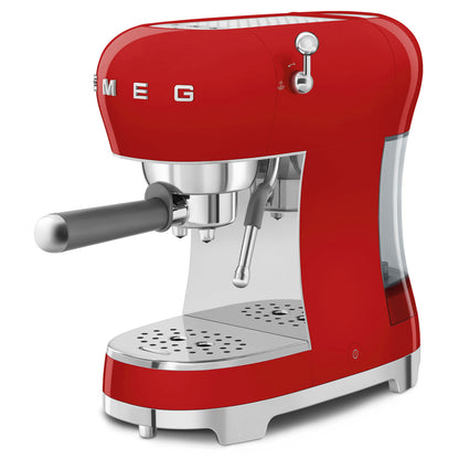 SMEG ECF02 Espresso Maker - Red