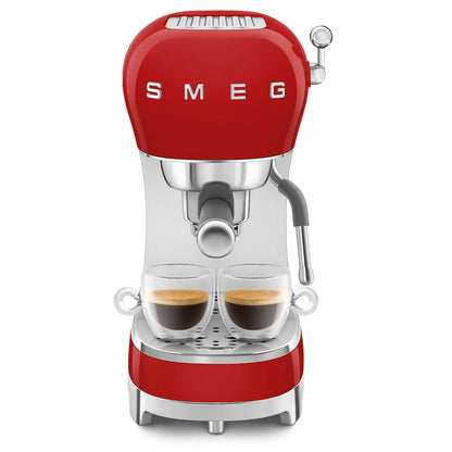 SMEG ECF02 Espresso Maker - Red