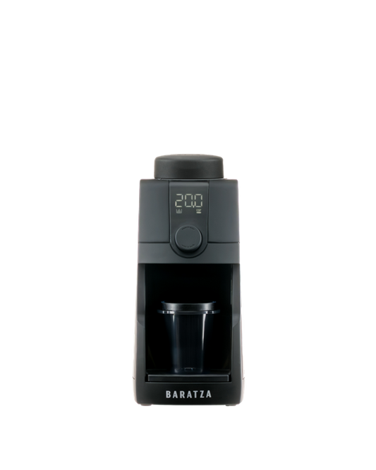Baratza coffee grinder on a white background