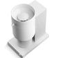 White coffee grinder top view