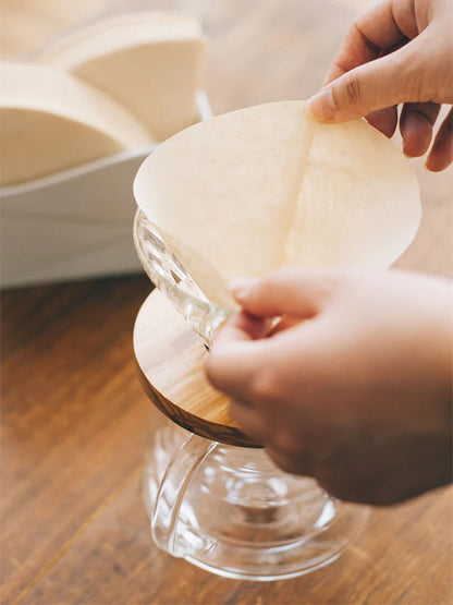 HARIO V60-02 Filters (40 Pack), Flask