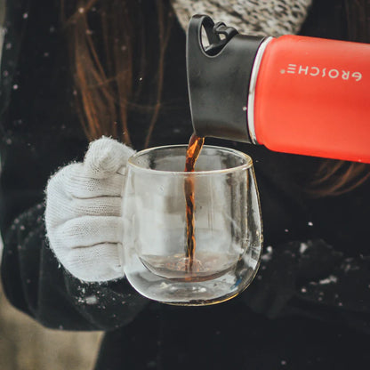 GROSCHE Fresno Double Walled Glass Mugs [270ml]