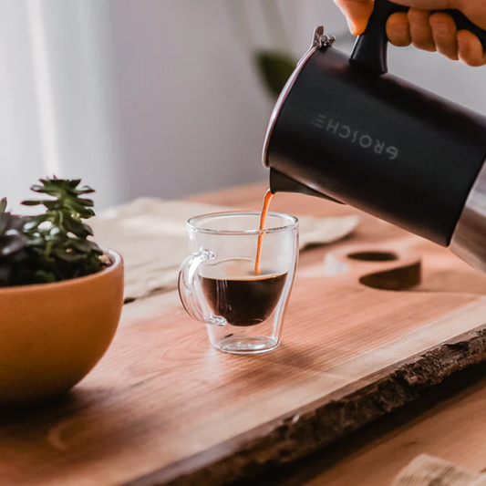 GROSCHE Turin Double Walled Espresso Cup Set [70ml]