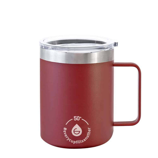 GROSCHE Everest Insulate Mug [14oz], Red