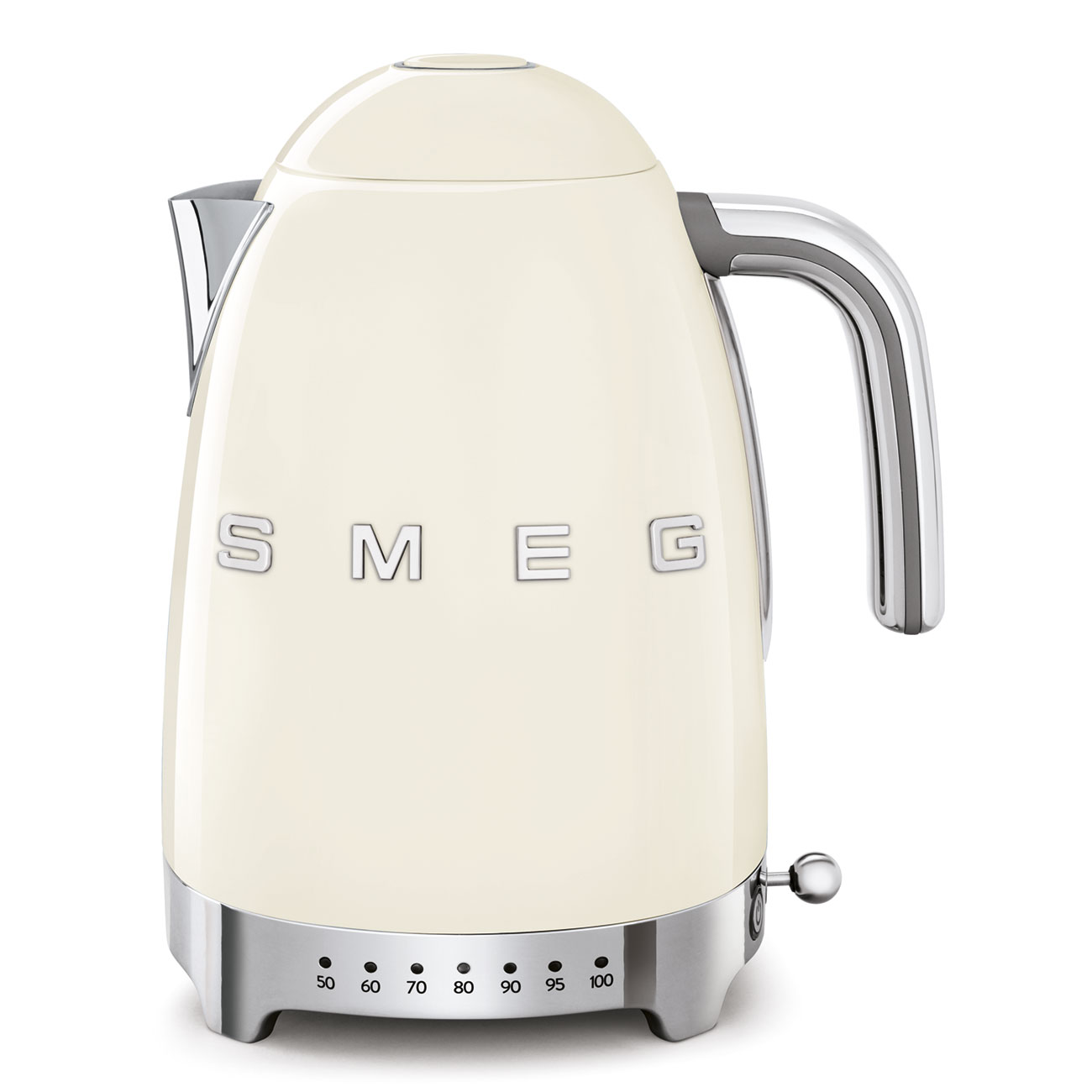 SMEG Variable Temperature Cordless Kettle [1.7L] - Cream