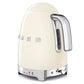 SMEG Variable Temperature Cordless Kettle [1.7L] - Cream