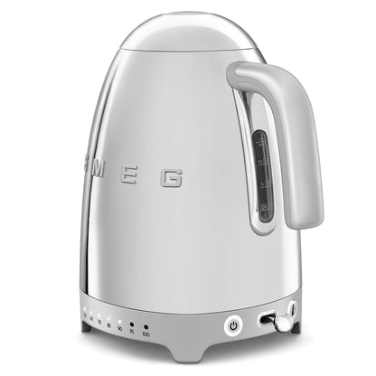 SMEG Variable Temperature Cordless Kettle [1.7L] - Stainless Steel