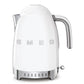 SMEG Variable Temperature Cordless Kettle [1.7L] - White