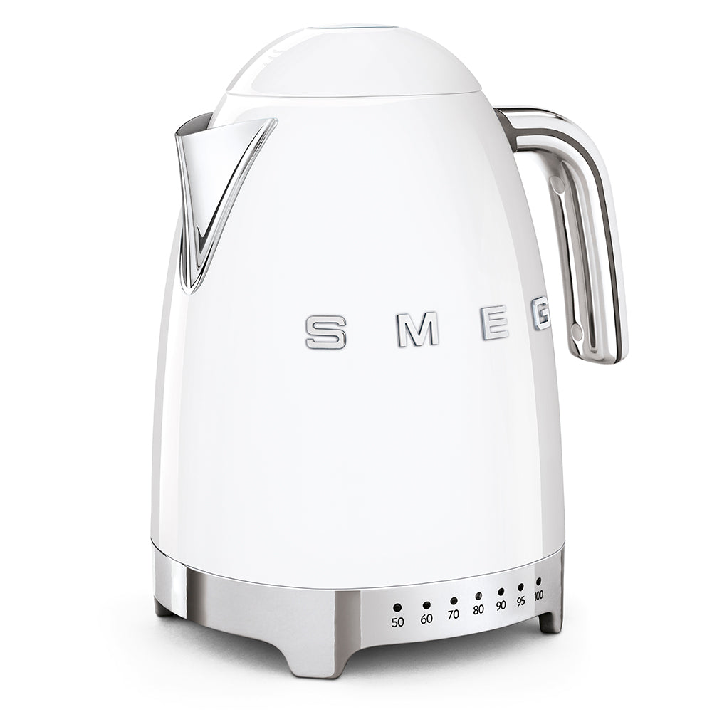 SMEG Variable Temperature Cordless Kettle [1.7L] - White