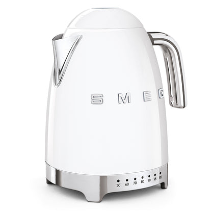SMEG Variable Temperature Cordless Kettle [1.7L] - White