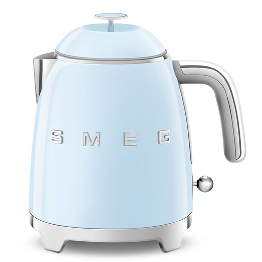 SMEG Mini Cordless Kettle [0.8L] - Pastel Blue