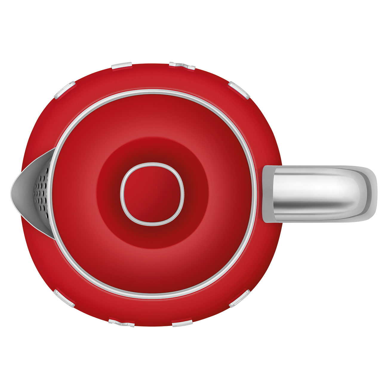 SMEG Mini Cordless Kettle [0.8L] - Red