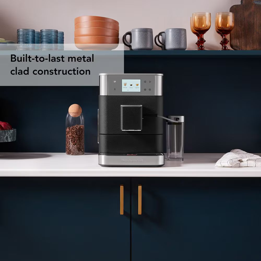 KITCHENAID KF7 Fully Automatic Espresso Machine - Cast Iron Black