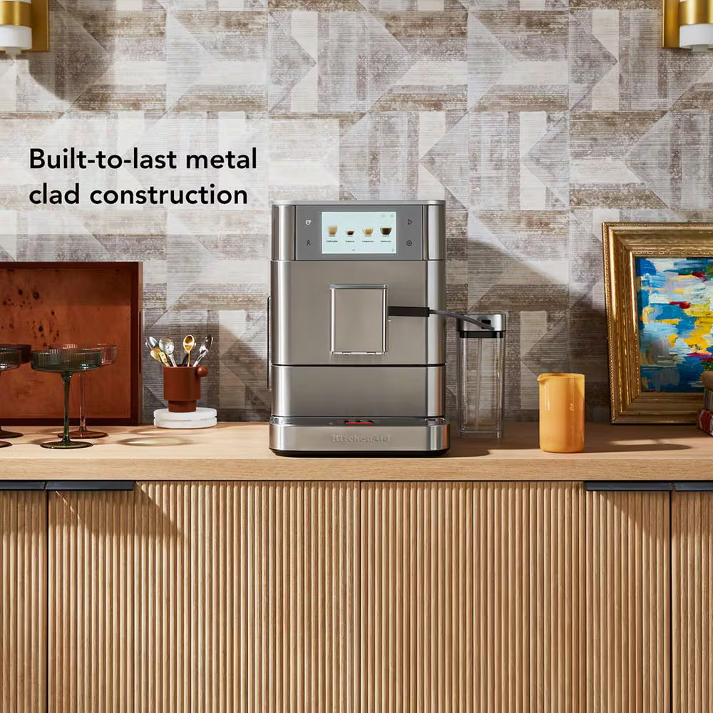 KITCHENAID KF8 Fully Automatic Espresso Machine - Stainless Steel