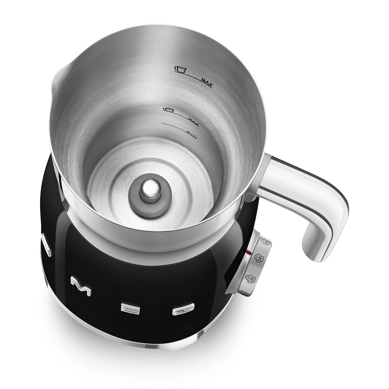 SMEG Electric Milk Frother - Black