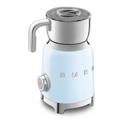 SMEG Electric Milk Frother - Pastel Blue