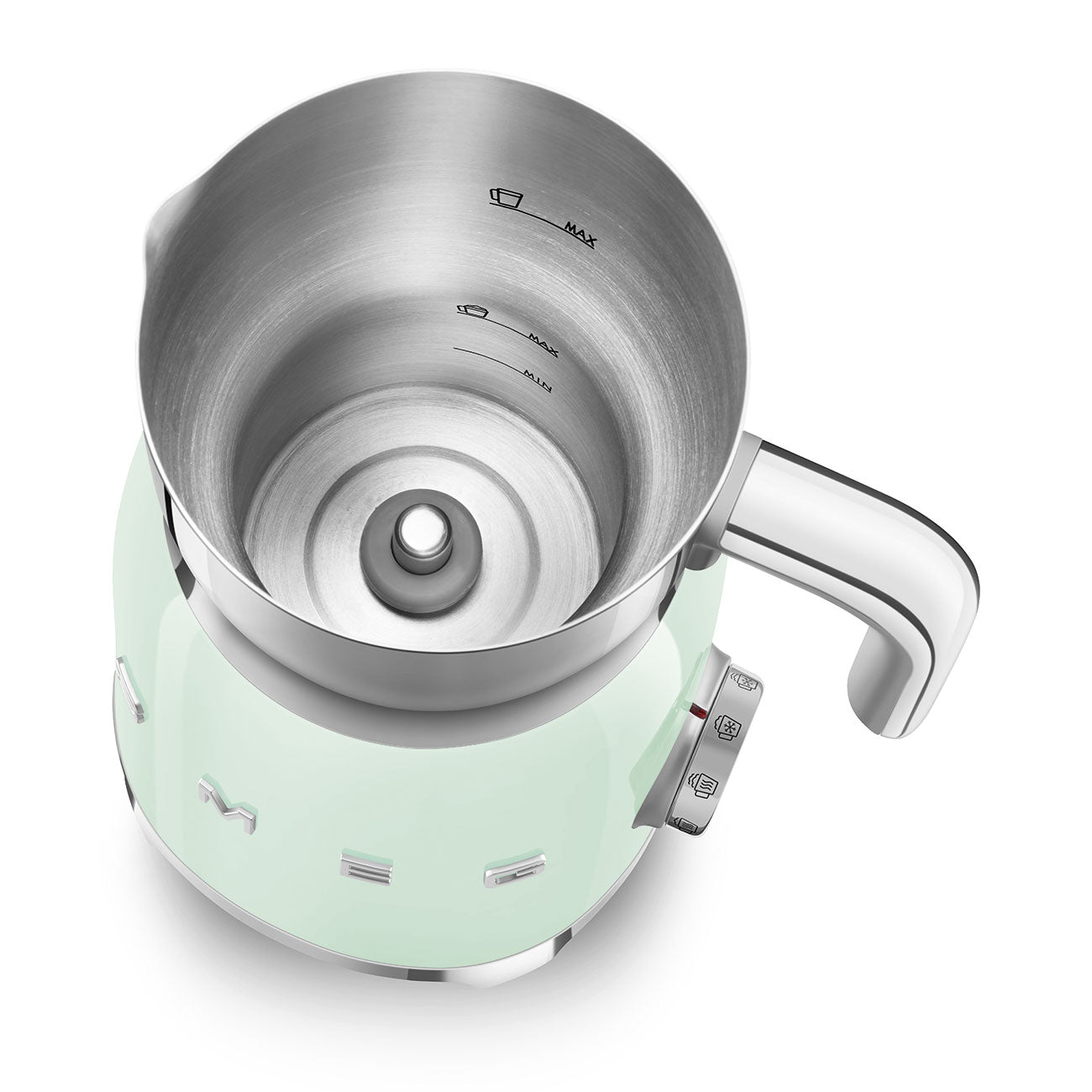 SMEG Electric Milk Frother - Pastel Green
