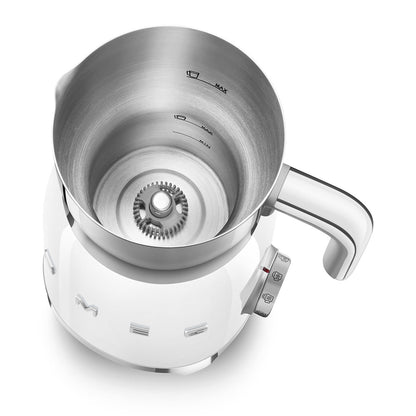 SMEG Electric Milk Frother - White