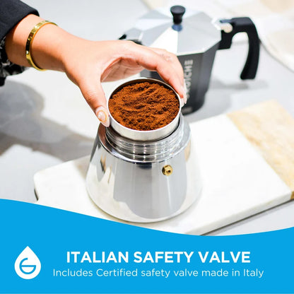 GROSCHE Milano Induction Moka Pot [9 Cup]