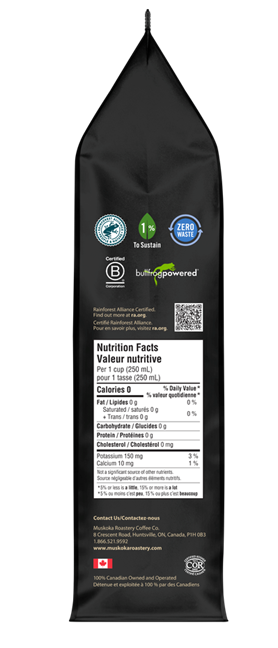 MUSKOKA ROASTERY COFFEE - Howling Wolf [454g]