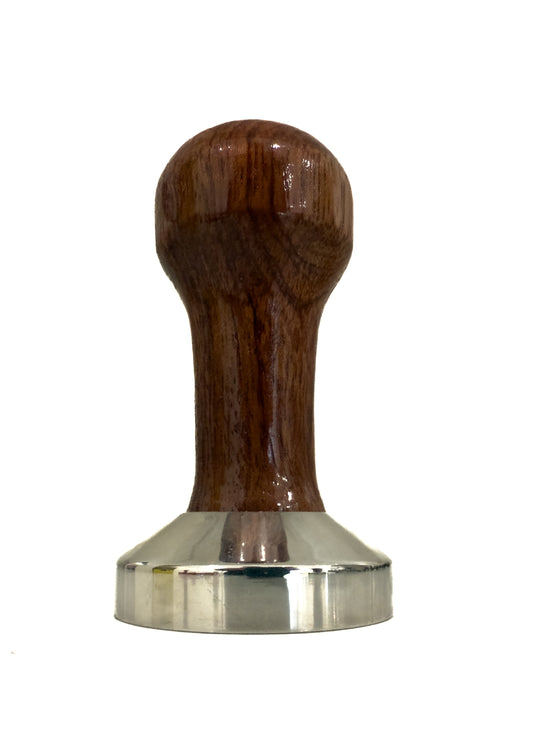 53mm Stainless Steel & Wood Coffee Tamper