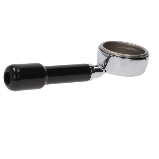 Bottomless Portafilter with Black Handle [58mm]
