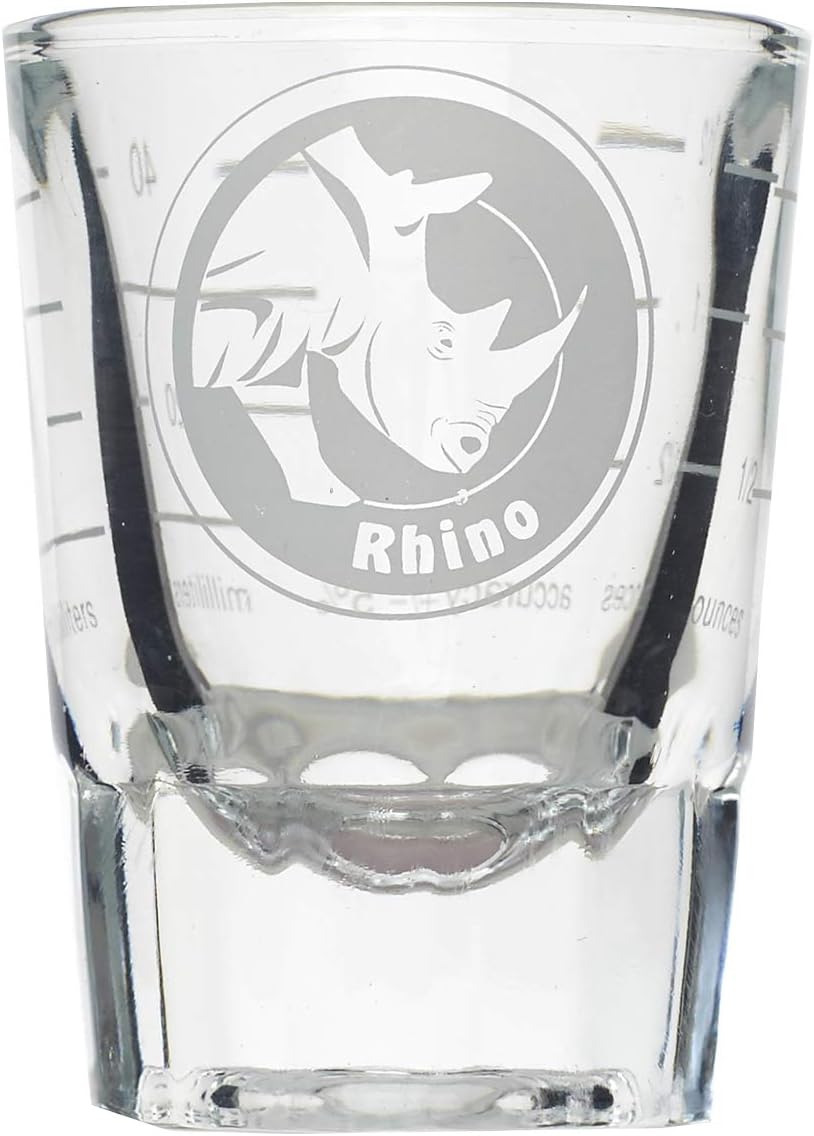 Rhino Shot Glass 2 OZ