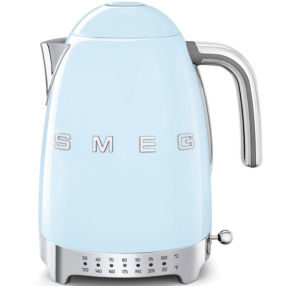smeg kettle blue