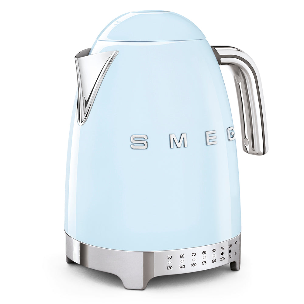 smeg kettle blue