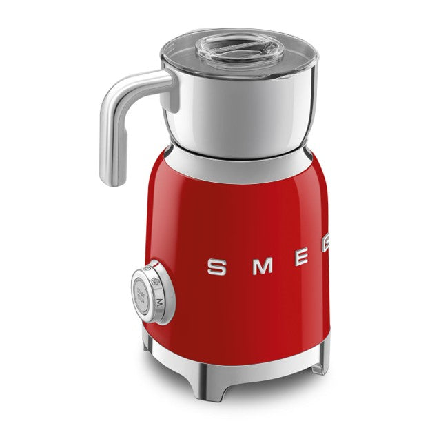 Red and silver Smeg kettle 
