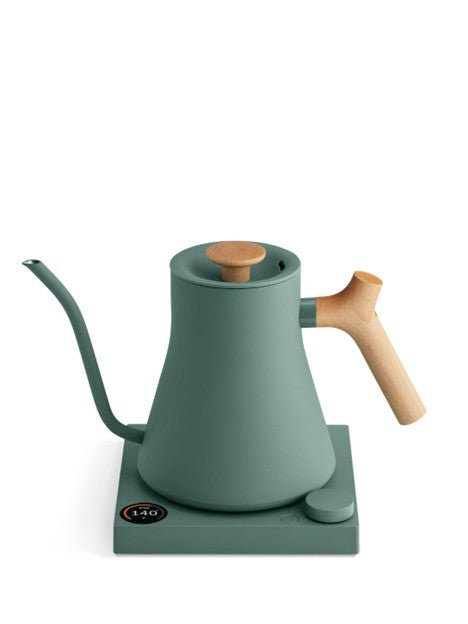 FELLOW Stagg EKG Pro Electric Pour Over Kettle - Smoke Green & Maple