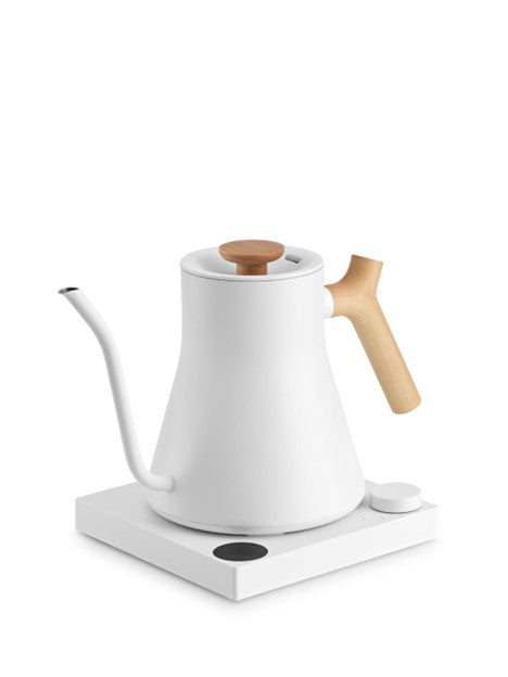 FELLOW Stagg EKG Pro Electric Pour Over Kettle - White & Maple