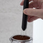 Subminimal Flick real life used to prepare coffee puck in portafilter