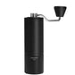 Black C3s Hand Grinder Front View with Handle to the right