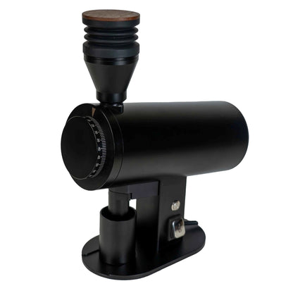 TURIN DF83V Variable Speed Single Dose Espresso Grinder, Side View