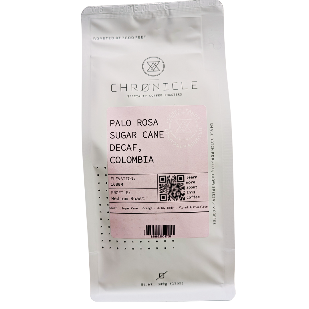 CHRONICLE COFFEE ROASTERS Palo Rosa Sugar Cane Decaf, Colombia [340g]