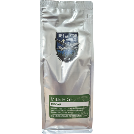 Lost Aviator Mile High Decaf Coffee