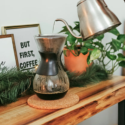 GROSCHE Austin G6 Pour Over Coffee Maker with Reusable Stainless Steel Filter