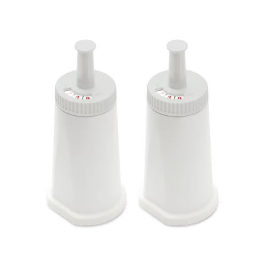 2 white plastic claroswiss filters