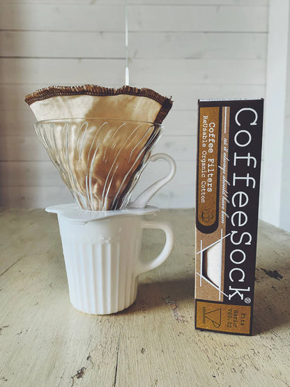 COFFEESOCK Hario V60-02 Filter, Front View