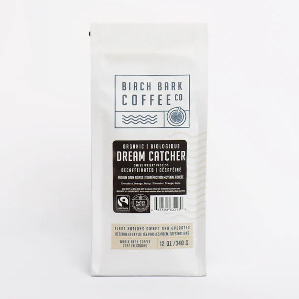 Birch Bark Coffee Co. coffee package on a white background