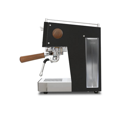 Ascaso Duo PID, Black, Gold Roast Coffee, Side View