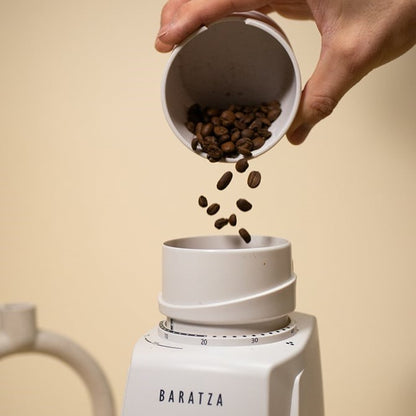BARATZA Tall Single Dose Hopper for Conical Grinders - Black
