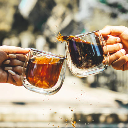 GROSCHE Fresno Double Walled Glass Mugs [270ml]