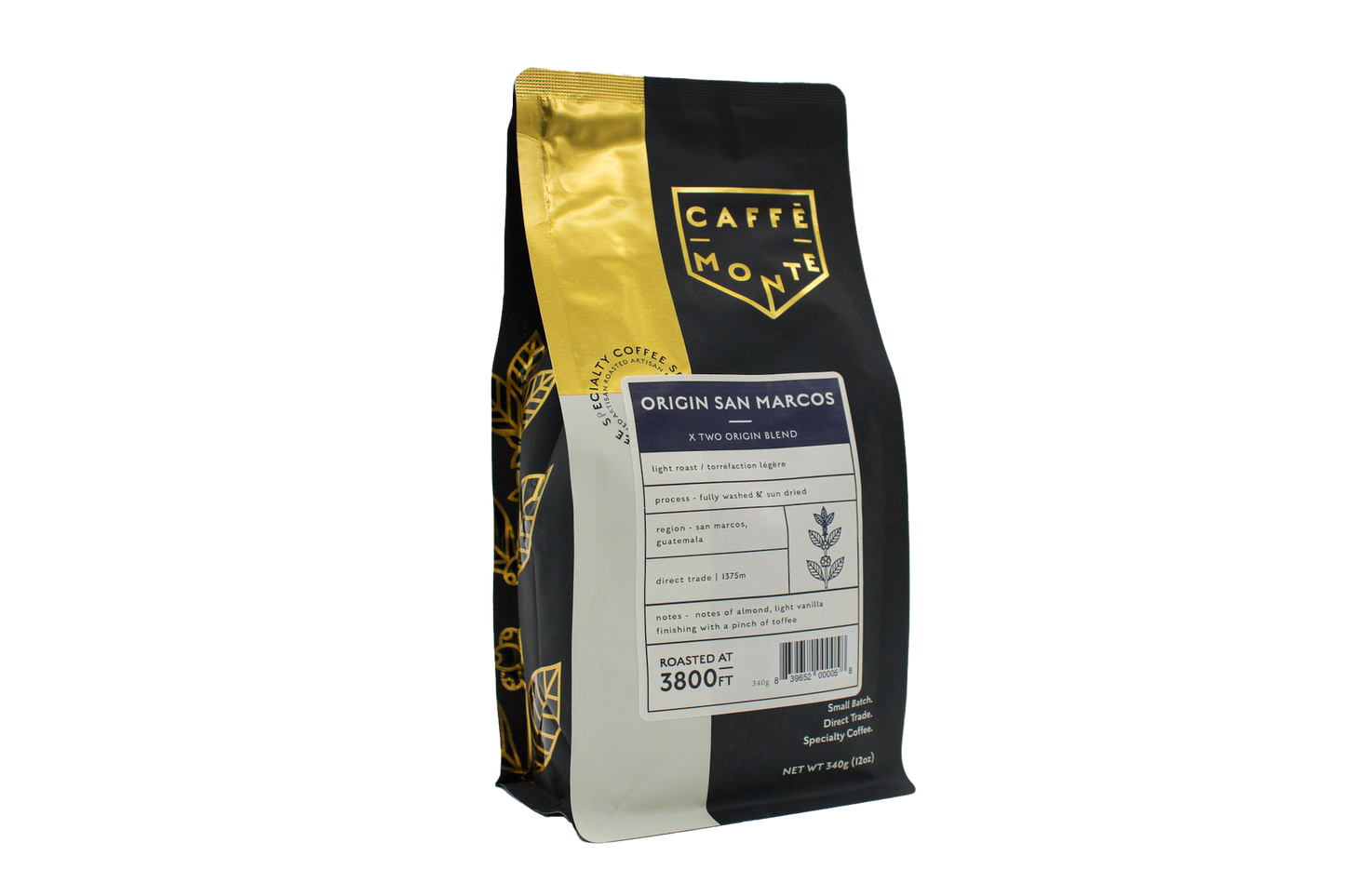 CAFFE MONTE Origin San Marcos, Guatemala [340g]