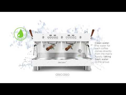 Ascaso Barista T Plus ELT 2 Group Espresso Machine Silver