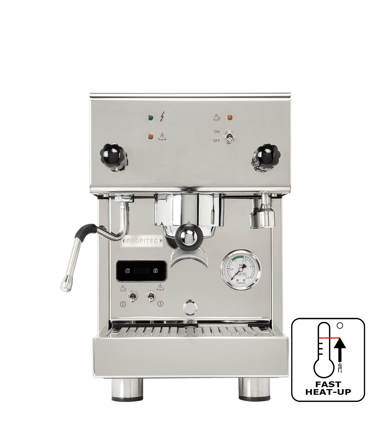 Profitec Pro 300 Dual Boiler with PID, Front View