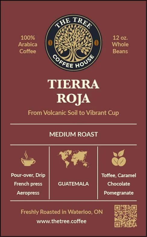 THE TREE COFFEE HOUSE - Tierra Roja Medium Roast [340g]