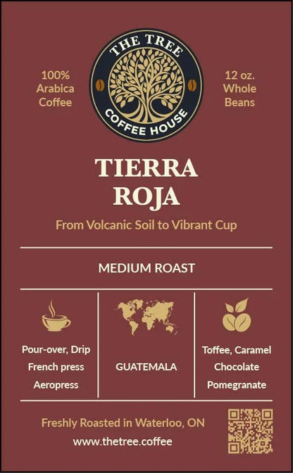 THE TREE COFFEE HOUSE - Tierra Roja Medium Roast [340g]