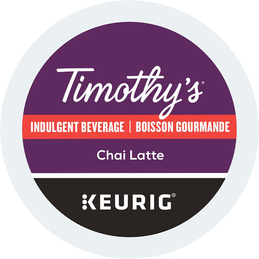 Timothy's® Chai Latte [24 pack] - Gold Roast Coffee Service Ltd.